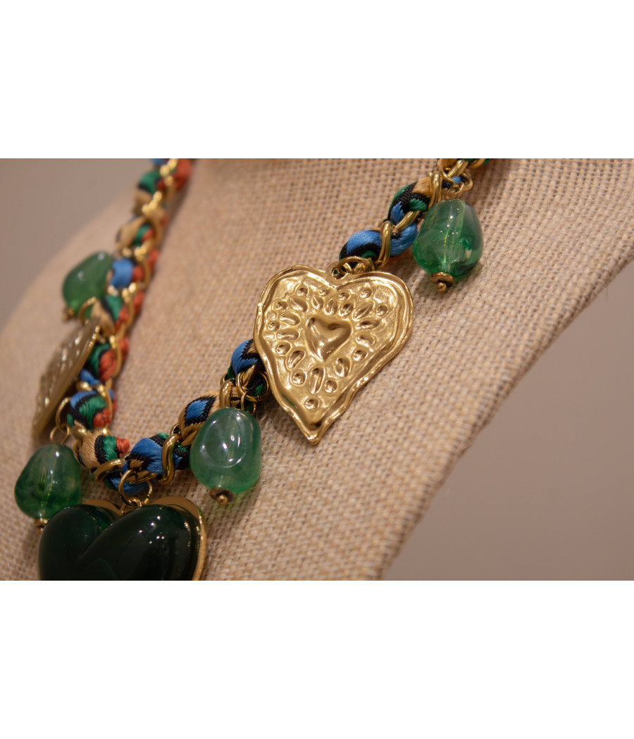AMOUR 12K Gold-Filled Butterfly Collar Necklace–Adjustable|AS'FALL