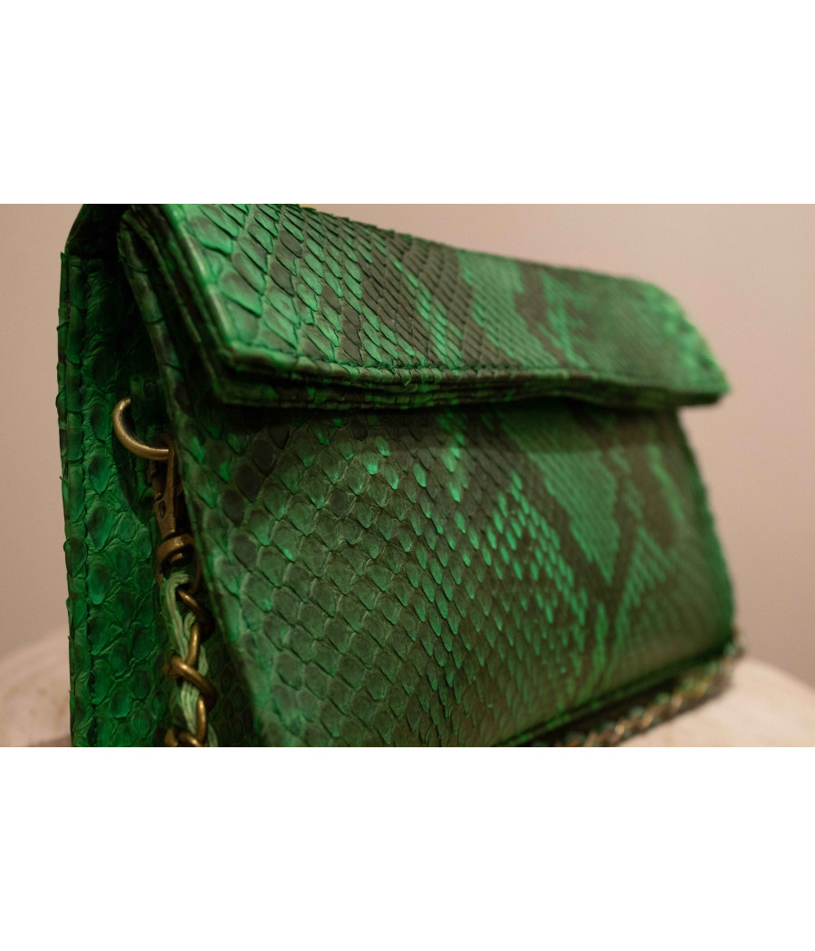 RIO Signature Python Leather Purse – Elegant & Artisanal | AS'FALL RIO Signature Python Leather Purse – Elegant & Artisanal | AS'FALL