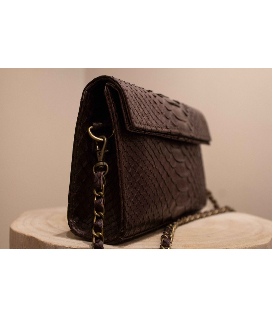 RIO Signature Python Leather Purse – Elegant & Artisanal | AS'FALL RIO Signature Python Leather Purse – Elegant & Artisanal | AS'FALL