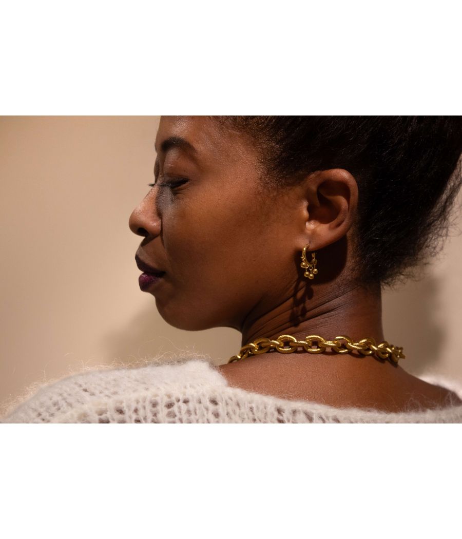 AYMEE 14K Gold-Filled Earrings – Hypoallergenic & Polished | AS'FALL