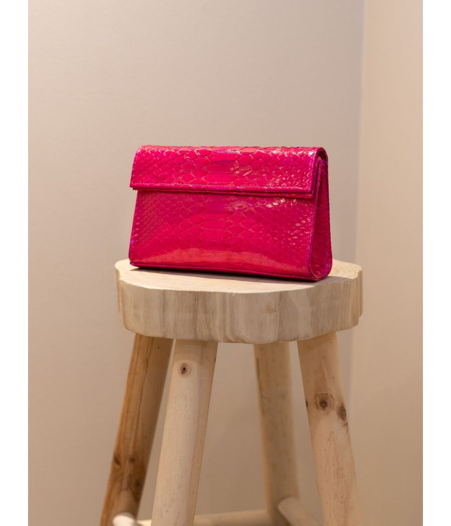 RIO Signature Python Leather Purse – Elegant & Sophisticated | AS'FALL