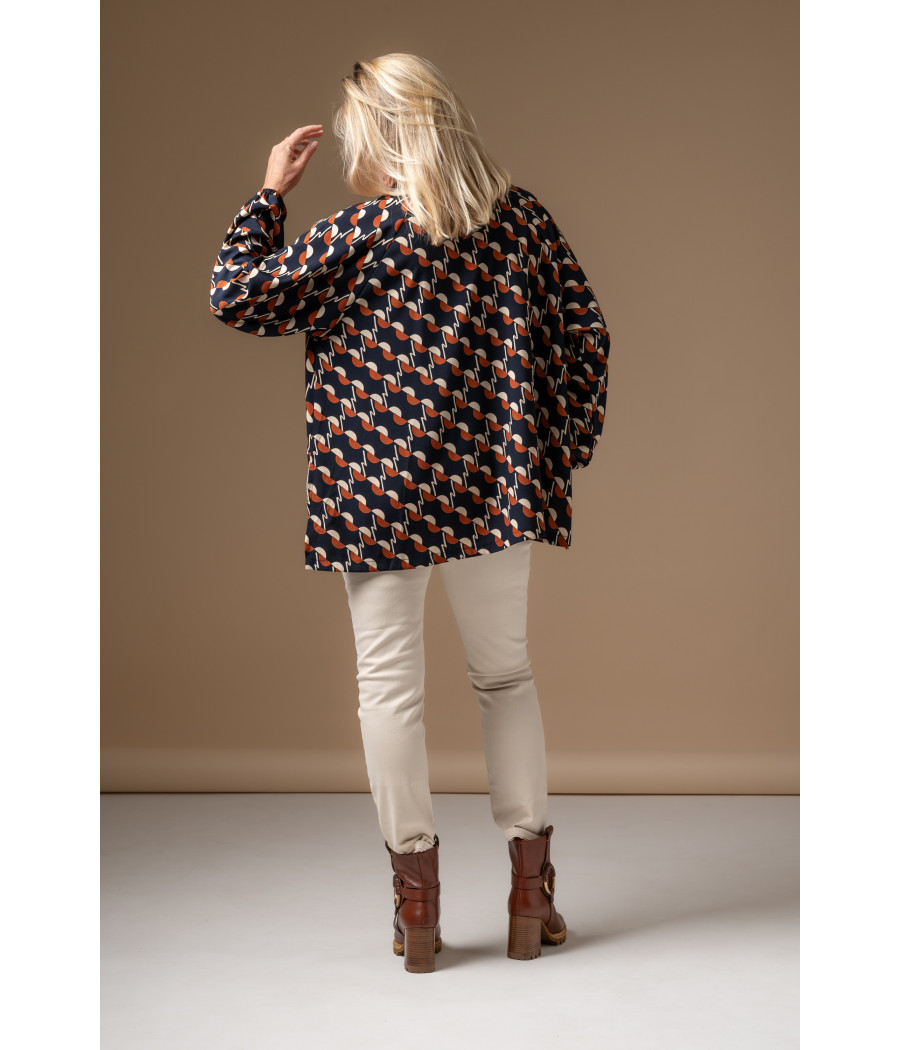 Asymmetric Viscose Top with Lace Detail – Chic & Versatile | AS'FALL Asymmetric Viscose Top with Lace Detail – Chic & Versatile | AS'FALL