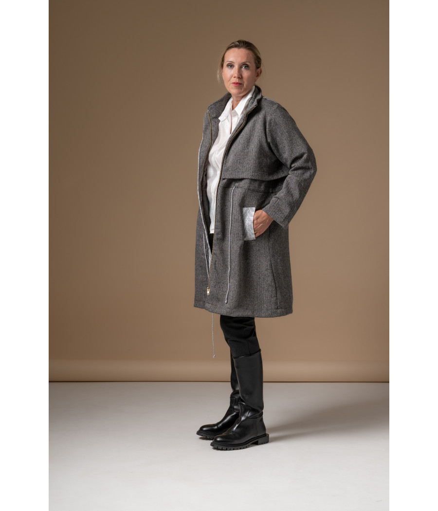 SAMBA TRENCH COAT – Embroidered Cotton Blend Luxury | AS'FALL SAMBA TRENCH COAT – Embroidered Cotton Blend Luxury | AS'FALL