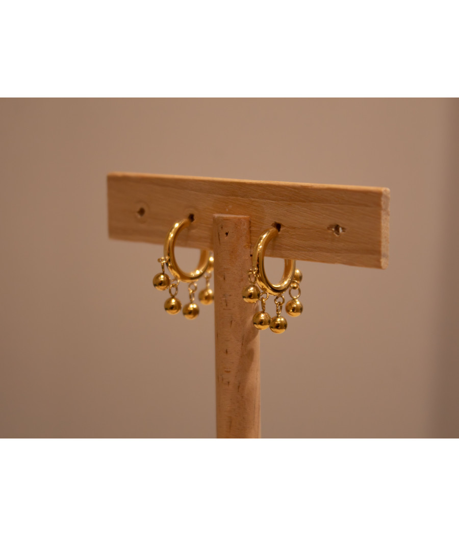 AYMEE 14K Gold-Filled Earrings – Hypoallergenic & Polished | AS'FALL