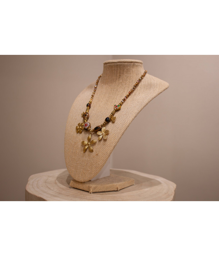 RENZO 14K Gold-Filled Butterfly Collar Necklace–Adjustable|AS'FALL RENZO 14K Gold-Filled Butterfly Collar Necklace–Adjustable|AS'FALL