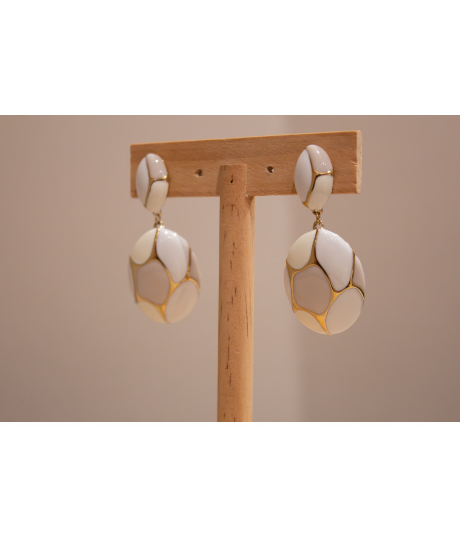 GASTON Chunky Gold Statement Earrings – Hypoallergenic | AS'FALL